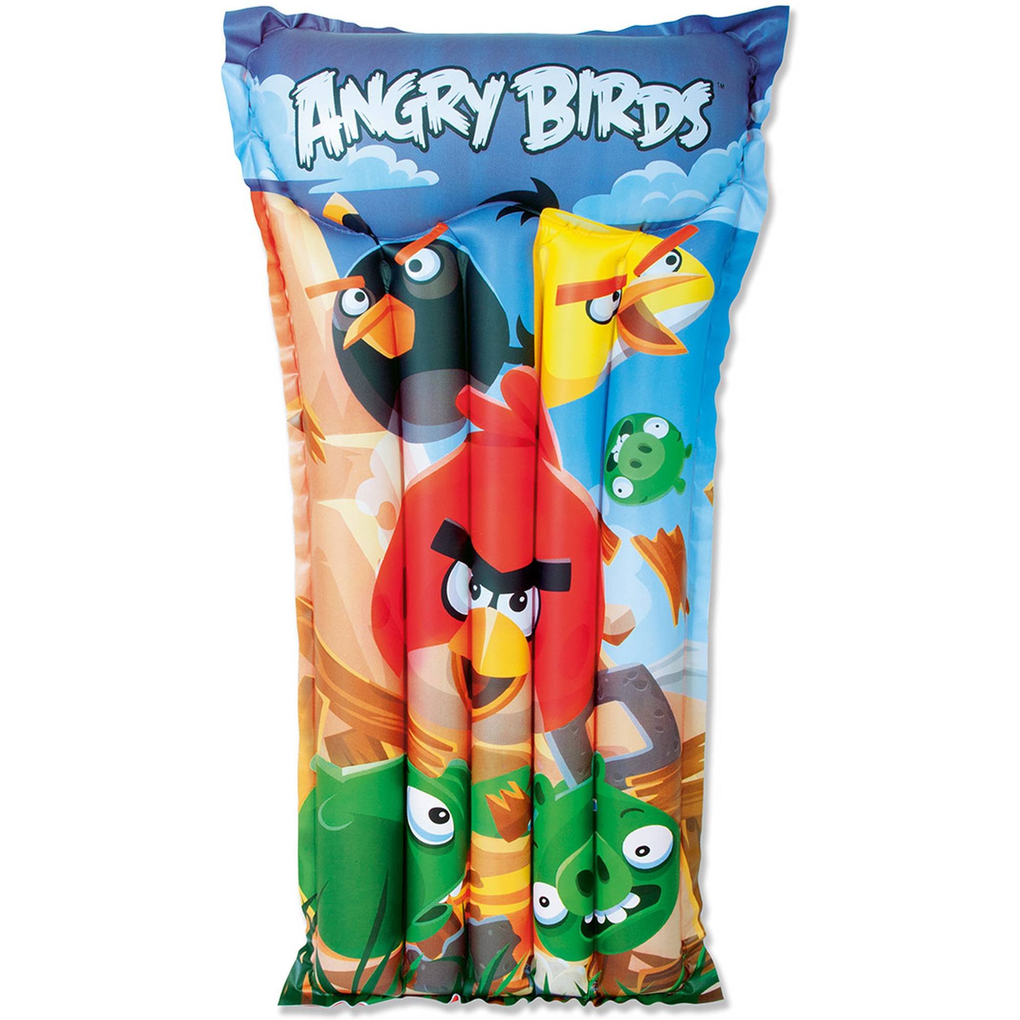 Bestway 96104 Kinder Luftmatratze Angry Birds 119x91 cm